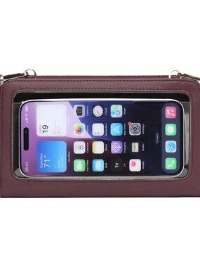 Phone Purse Crossbody Bags for Women Small Travel Wallet Touch Screen RFID Block